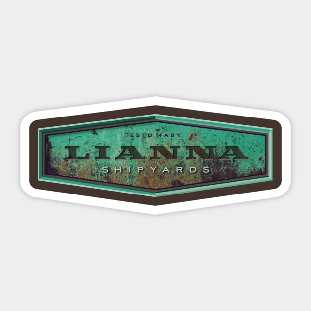 Lianna Shipyards Sticker by MindsparkCreative